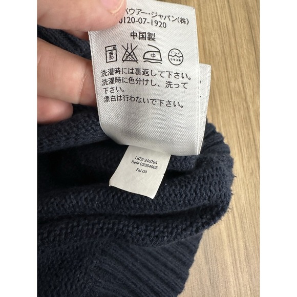 Eddie Bauer Sweater Mens XXL Tall Blue Knit Crewneck Pullover‎ Outdoors - Picture 11 of 14